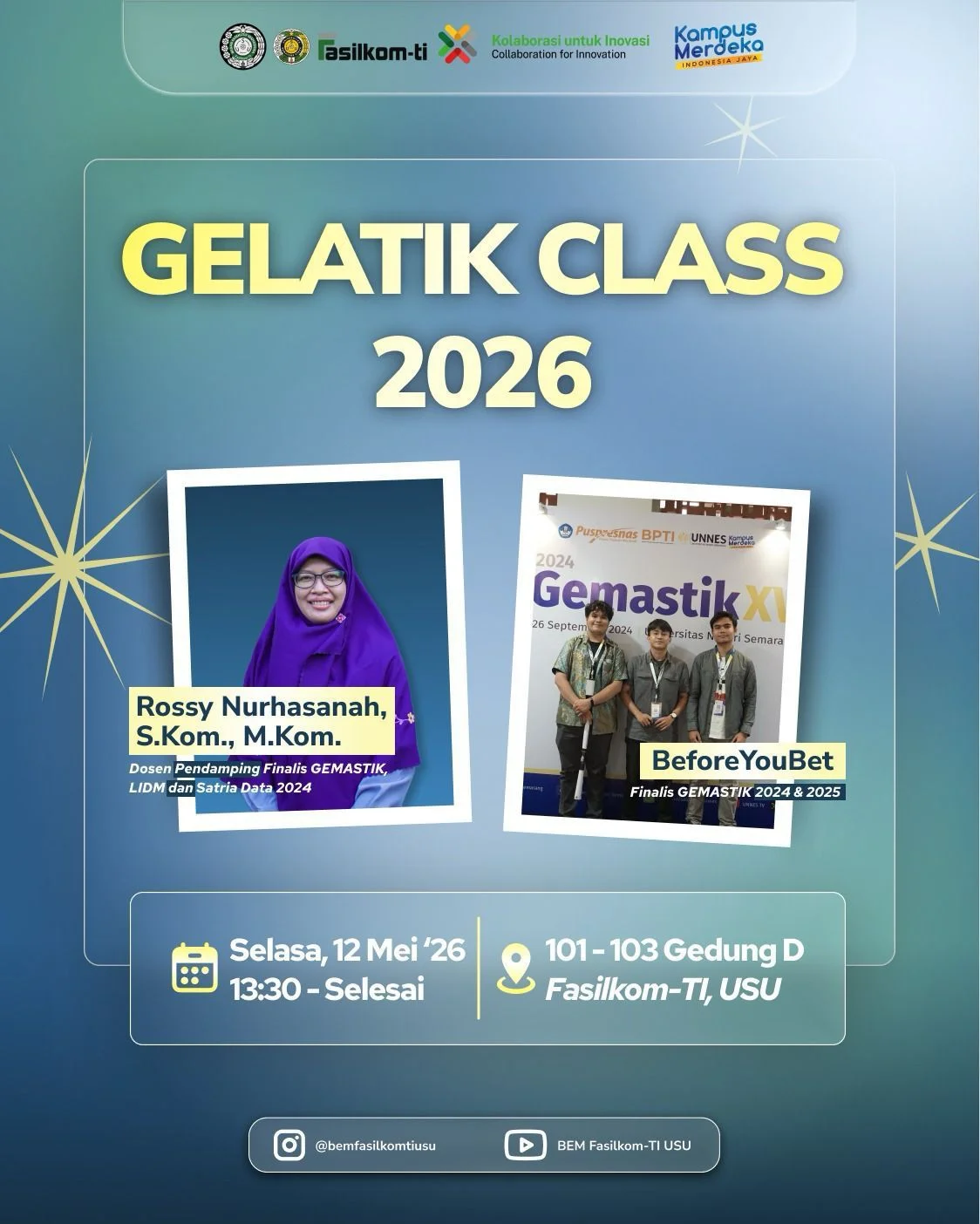 GemasTIK Fasilkom-TI USU Socialization